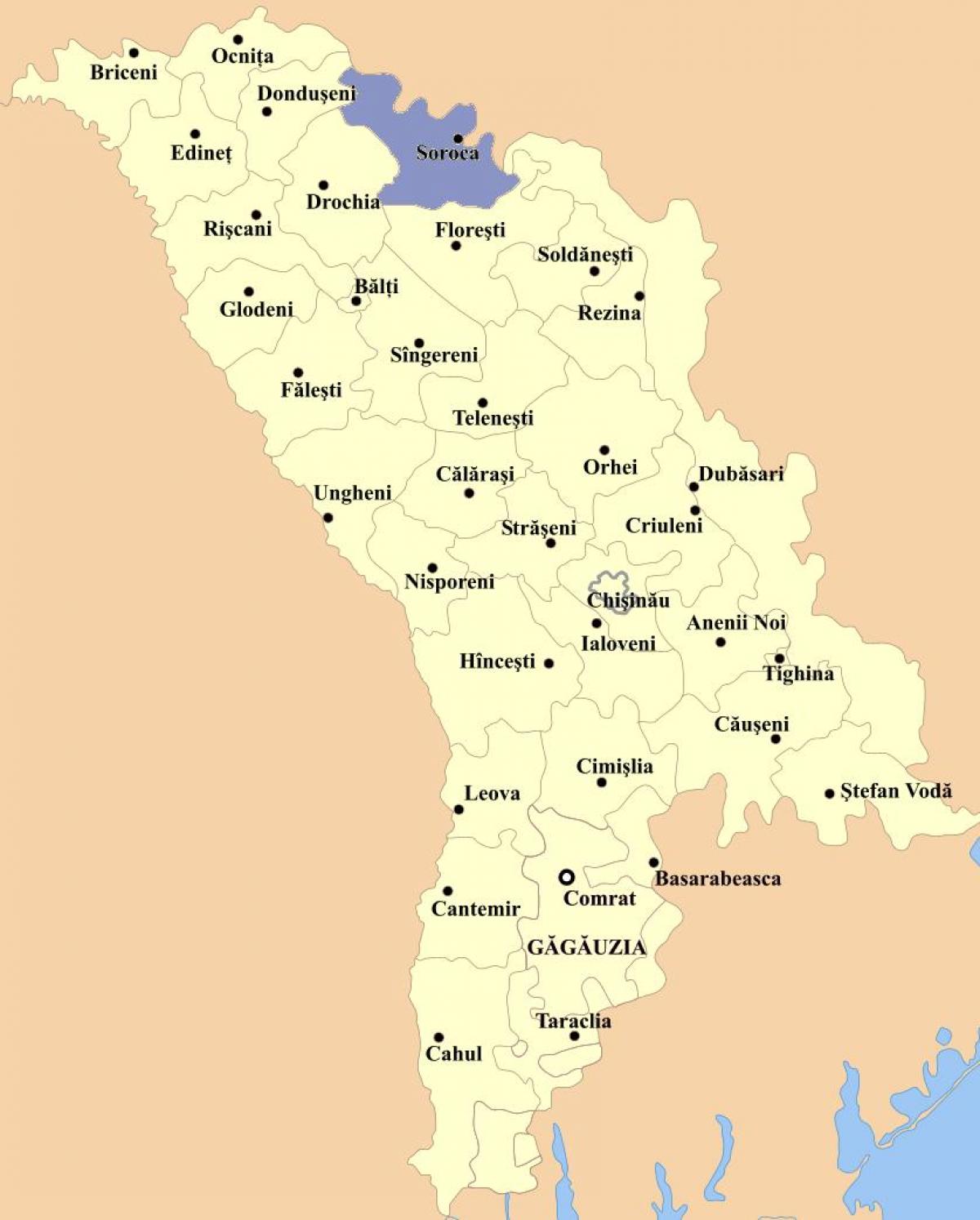 Kart кагул Moldova